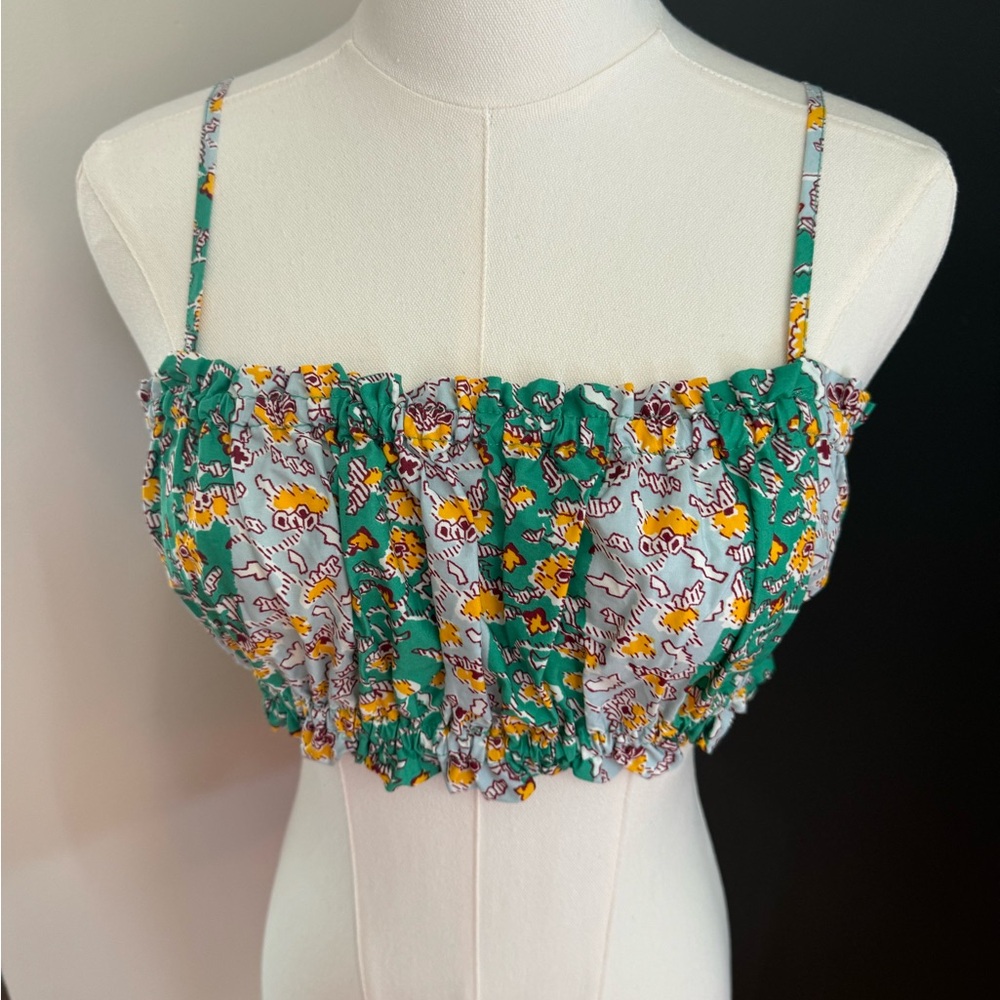 Floral crop top💐